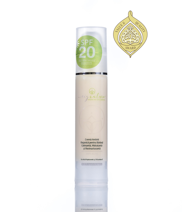 Cremă Antirid Hidratantă și Restructurantă pt Bărbați