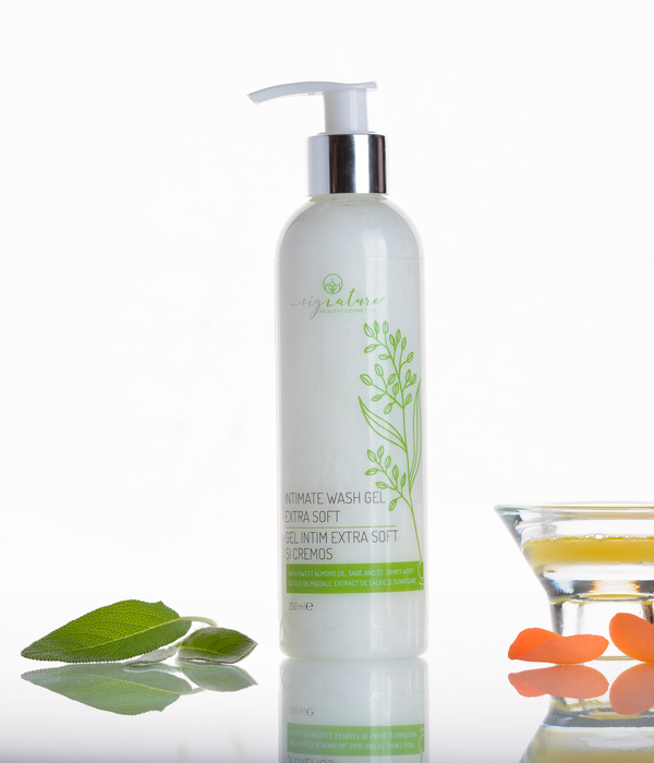 Intimate Washgel With Herbs, Olive Oil and Sweet Almond Oil - 250 ml
