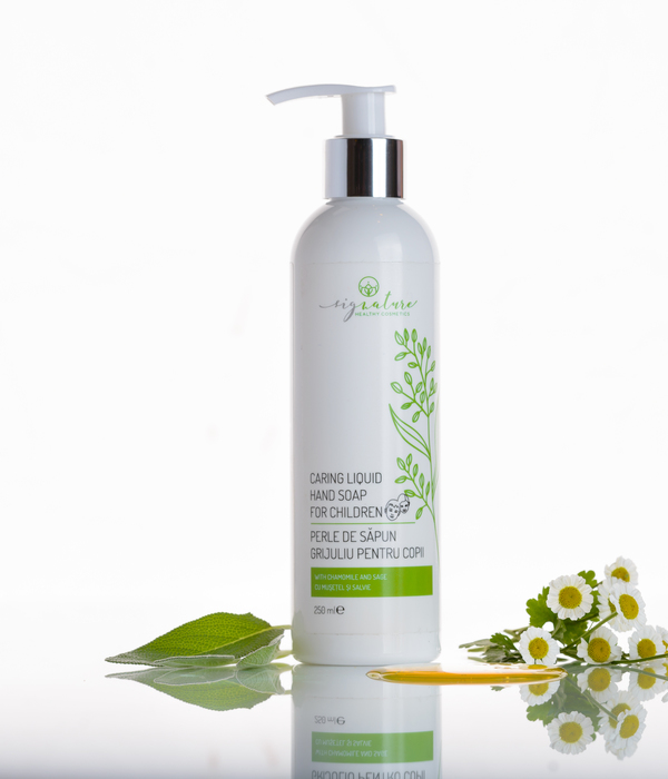 Knusprige Flüssigseife mit Kamille und Salbei für Kinder - 500 ml