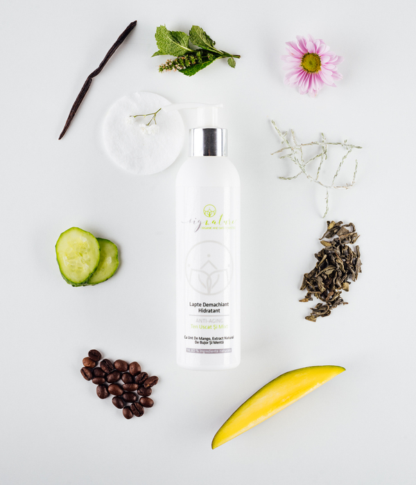 Sminkeltávolító Tej Hidratáló Formulával Száraz és Vegyes Arcbőrre - 200 ml